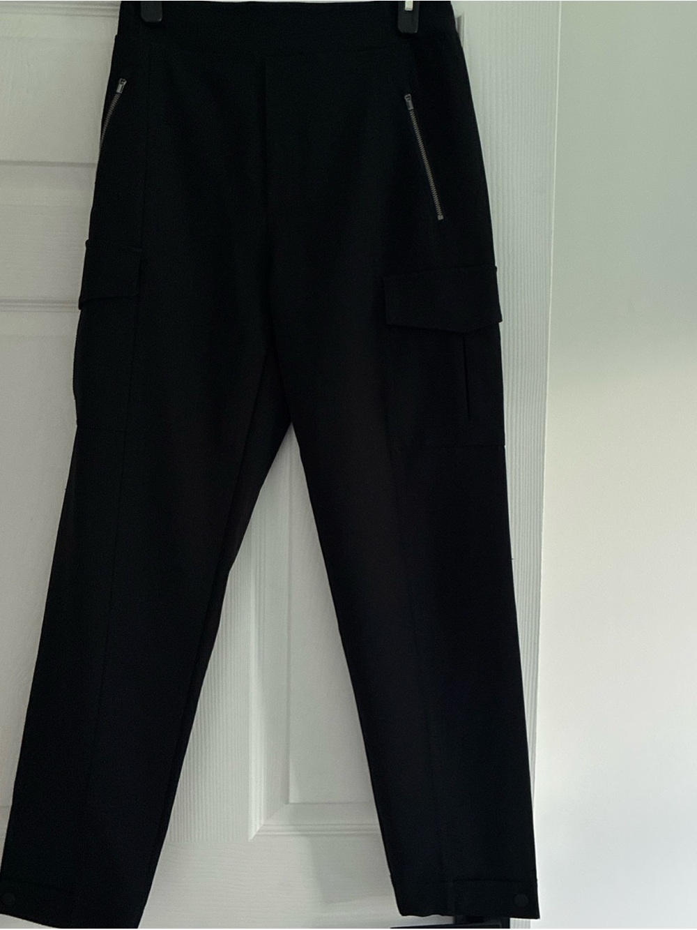 Athleta - Endless High Rise Cargo Pant - Black Size 4 NWOT